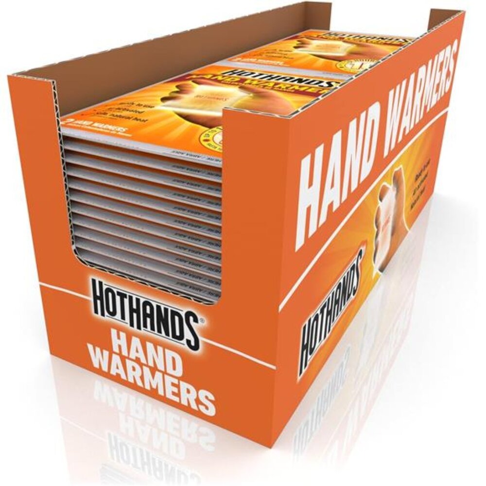 40 Pairs Hand Warmers Long Lasting Safe Natural Odorless Air Activated Warmers